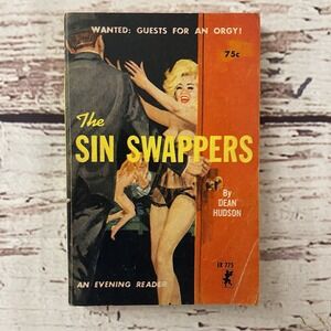 The Sin Swappers by Dean Hudson ,Evan Hunter, Robert Bonfils 1965 PP‎ Sleaze